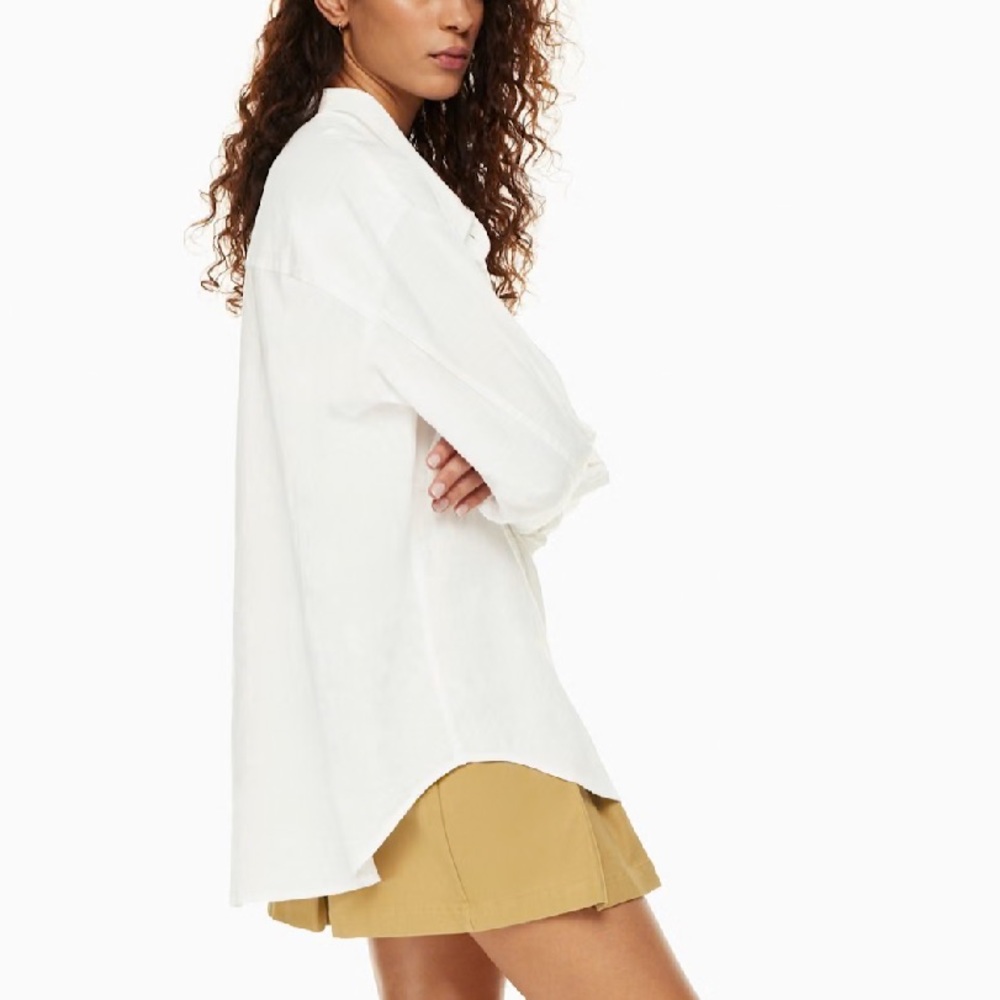 Aritzia Wilfred Free Linen Button Up- Medium